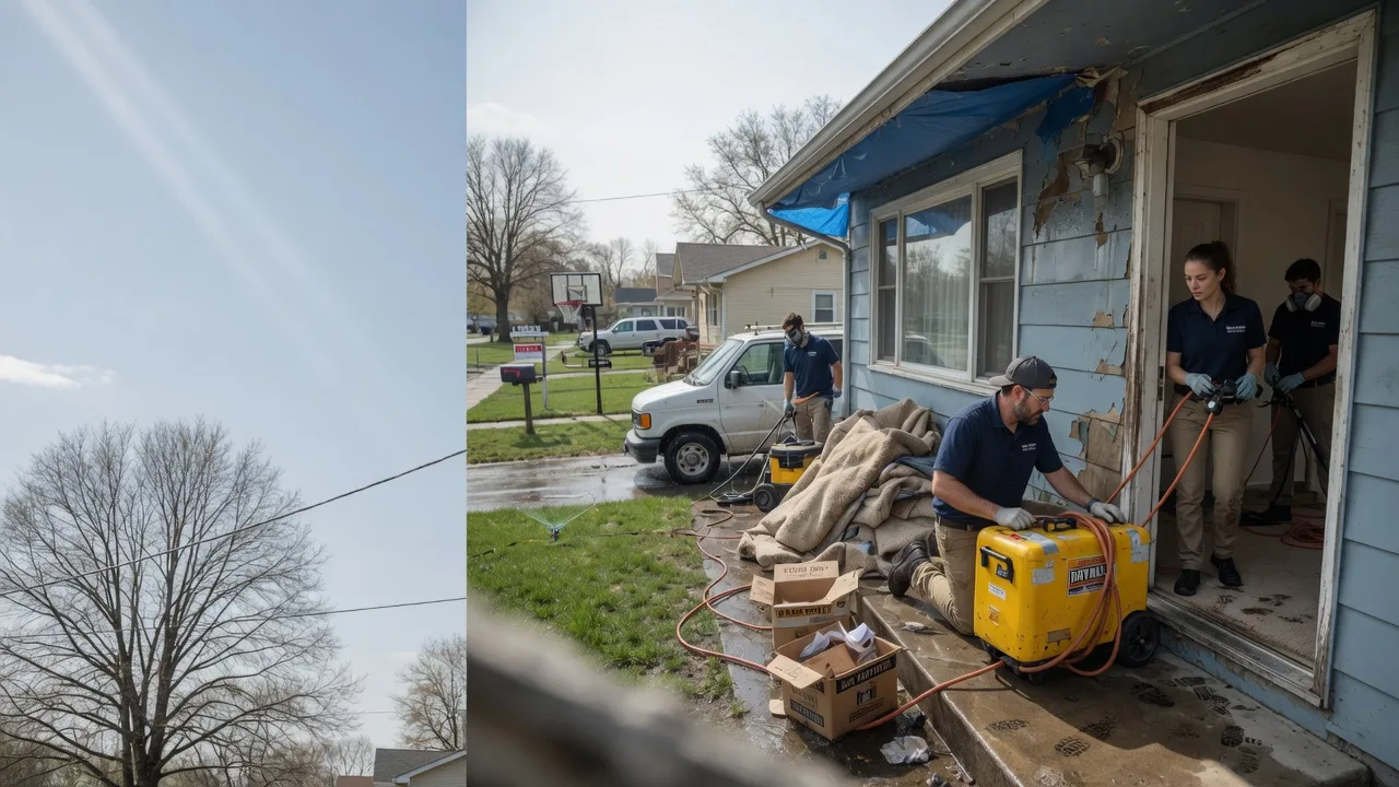 Basement Flood Cleanup in Howard, GA near me